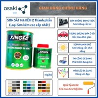SƠN SẮT MẠ KẼM 2K - 2 Thành phần (1 Kg/Bộ) - XINGFA