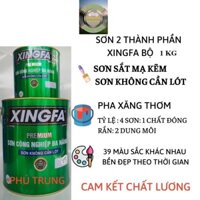 Sơn sắt mạ kẽm đa năng 2 thành phần Xingfa ( Bộ 1kg)