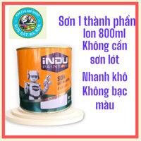 SƠN SẮT MẠ KẼM INDU 1 THÀNH PHẦN LON 800ML ( CHÍNH HÃNG)