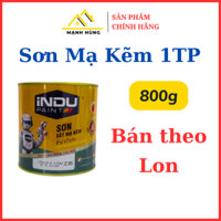 Sơn sắt mạ kẽm INDU 1 thành phần chống rỉ, Sơn lót sắt kim loại