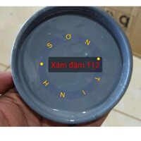 Sơn sắt mạ Kẽm Màu Xám đậm 1k Dolphin 400g, 800g, 2700g