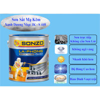 Sơn sắt mạ kẽm SONZO_Xanh dương nhạt 1k_Nhanh khô