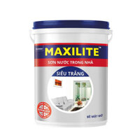 Sơn siêu trắng Maxilite Total 5L: Lựa chọn hoàn hảo cho không gian nội thất