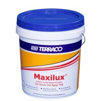 Sơn Terraco maxilux phù hợp cho chậu kiểng, màu xám, màu trắng, màu vàng, màu đen ,màu đỏ, màu chu, dung tích 5 lít