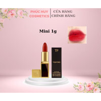 Son TF mini màu 16 đỏ ruby 1g