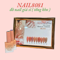 Sơn thạch 9 màu Verygood Nail ( tặng bảng màu ) sơn gel thạch làm móng