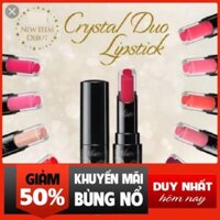 Son thạch Kosé Visee Crystal duo Lipstick, son nhũ Crystal duo sheer, son kem viseé Creamy lipstick Nhật bản nội địa xịn