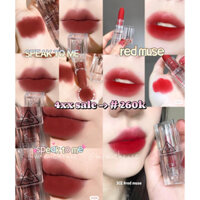 SON THỎI 3CE SOFT MATTE LIPSTICK SPEAK TO ME / RED MUSE