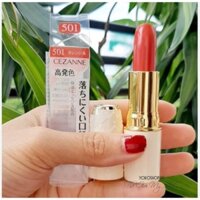 Son thỏi CEZANNE Lasting Lip Color N 501 màu đỏ cam
