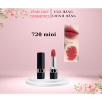 SON THỎI DIOR 720 VELVET MINI UNBOX