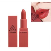Son Thỏi Lì 3CE Lip Color Mood On And On 222 Step And Go