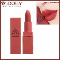 Son Thỏi Lì 3CE Lip Color Mood On And On 222 Step And Go