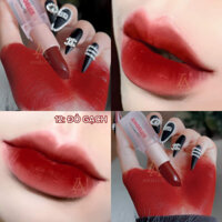 Son thỏi lì Angelux 12 màu, son môi chính hãng, son lì không trôi, mới năm 2023 Đỏ Gạch_12