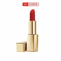 Son Thỏi Lì Estee Lauder Pure Color Matte Lipstick 699 Thrill Me Đỏ Cam Fullbox Son Cao Cấp Mịn Môi