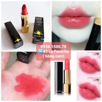 SON THỎI LÌ  Rouge Allure Velvet 43 La Favorite ❌ hồng cam