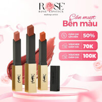 Son Thỏi Lì YSL Rouge Pur Couture The Slim Matte – Siêu Lì, Nhiều Dưỡng, Chính Hãng Rose Lipstick