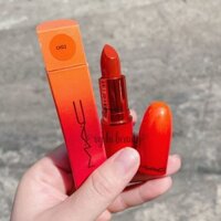Son thỏi Mac Matte Lipstick vỏ cam Full size - màu Chili