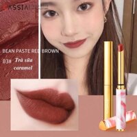 Son Thỏi Matte Lì Hoa Hồng Lâu Trôi, Son Nội Địa Trung Dưỡng Ẩm Không Khô Môi, Nhung Mịn Mềm Mướt, Matte Velvet Lipstick