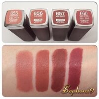 Son thỏi Maybelline Creamy Matte Lipstick vừa lì vừa dưỡng