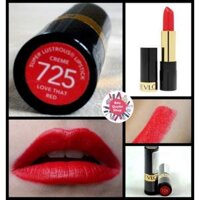 Son thỏi Revlon Super Lustrous Lipstick – 725 Love That Red