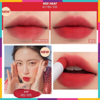 Son Thỏi Romand Zero Matte Lipstick Son Lì Mịn Màu 17 Red Heat Đỏ Thuần Chính Hãng