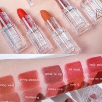 Son Thỏi Siêu Lì 3CE Soft Matte Lipstick võ trong suốt