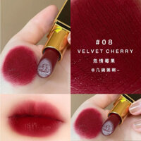 SON THỎI TOM FORD VELVET CHERRY 08 ĐỎ RƯỢU VANG 3G