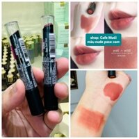 SON THỎI WET N WILD Perfect pout lip color bare your sould 2.1g ❌màu nude pase cam