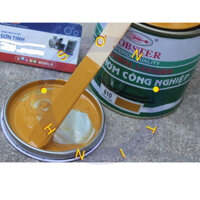 Sơn thơm công nghiệp Lobster màu DA BÒ YELLOW OXIDE 610 800ml