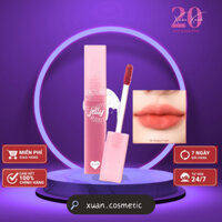 Son Thuần Chay - Son Thạch Giúp Môi Căng Mọng Mịn Màng Lâu Trôi 4u2 Jelly Tint 4g Thái Lan