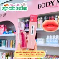 Son Tint Peripera Water Bare Tint Màu 08 Pure Pink ( Peritage)