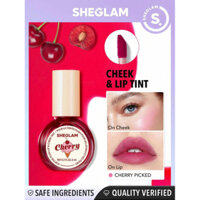 Son tint Sheglam 2in1 má hồng và son môi sẵn màu It's chili và fruit punch