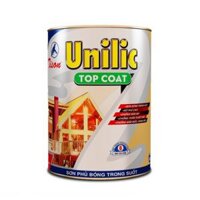 Sơn Tison Unilic Topcoat màu trong suốt có kim tuyến 5 Lit
