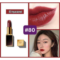 Son Tom F Scarlet Rouge red color (đỏ đậm) màu 80