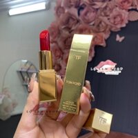 Son Tom Ford Limited vỏ vàng 16 Scarlet Rouge Hàng AUTH