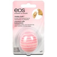 Son trứng dưỡng môi EOS Visibly Soft Lip Balm - Coconut Milk