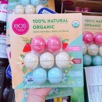 Son Trứng EOS Son dưỡng môi Organic Lip Balm 7g