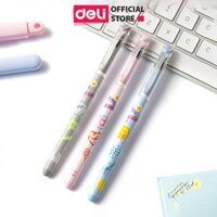 Sơn Tùng M-TP Collection Bút Bi Nước Mực Gel Ngòi 0.5mm Nhanh Khô Học Sinh Văn Phòng BST Limited Deli - Viết Bi Học Sinh Văn Phòng - CG16 - Bút - Đen