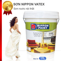 SƠN TƯỜNG 17 LÍT NIPPON VATEX (Sơn nước thân thiện với môi trường, an toàn cho người sử dụng, màu sắc tùy chọn...)