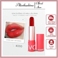 Son Vacci Vitamin Cao Cấp Dưỡng Môi Lâu Phai Tint Lipstick Giữ Màu 12h