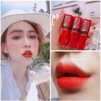 SON VELVET BOURJOIS ROUGE EDITION 03 ĐỎ CAM