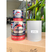 Sơn Xám Lót Epoxy 2TP Dolphin ( dùng làm lớp lót bảo vệ bề mặt kim loại, Chống rỉ sét,độ bám dính tốt )