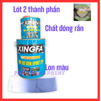 Sơn xám lót epoxy Xingfa -sơn chống rỉ 2 thành phần lon 4.4kg