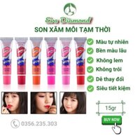 Son xăm môi dạng lột bền màu, lâu trôi - Eva Diamond