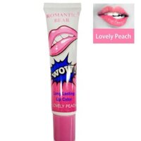 Son xăm Romantic Bear WoW long lasting lip color Lovely Peach