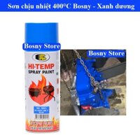 Sơn Xanh dương chịu nhiệt Hi-temp 400℉ No.0021 Bosny