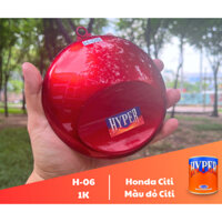 Sơn xe máy HYPER màu đỏ CITI 1K (Code: H-06) - Xe Honda Citi (Lót nền bạc)