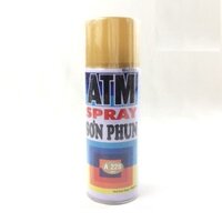 Sơn xịt ATM cho xe máy Spray A228 Gold  Vàng nhũ
