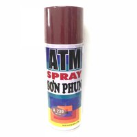 Sơn xịt ATM Spray đa năng xịt trên mọi chất liệu cao cấp - A239  Đỏ đậm
