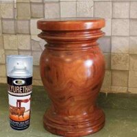 Sơn xịt bóng gỗ PU Polyurethane Bosny No.1911 - Nhập khẩu Thái Lan Loại Bóng mờ